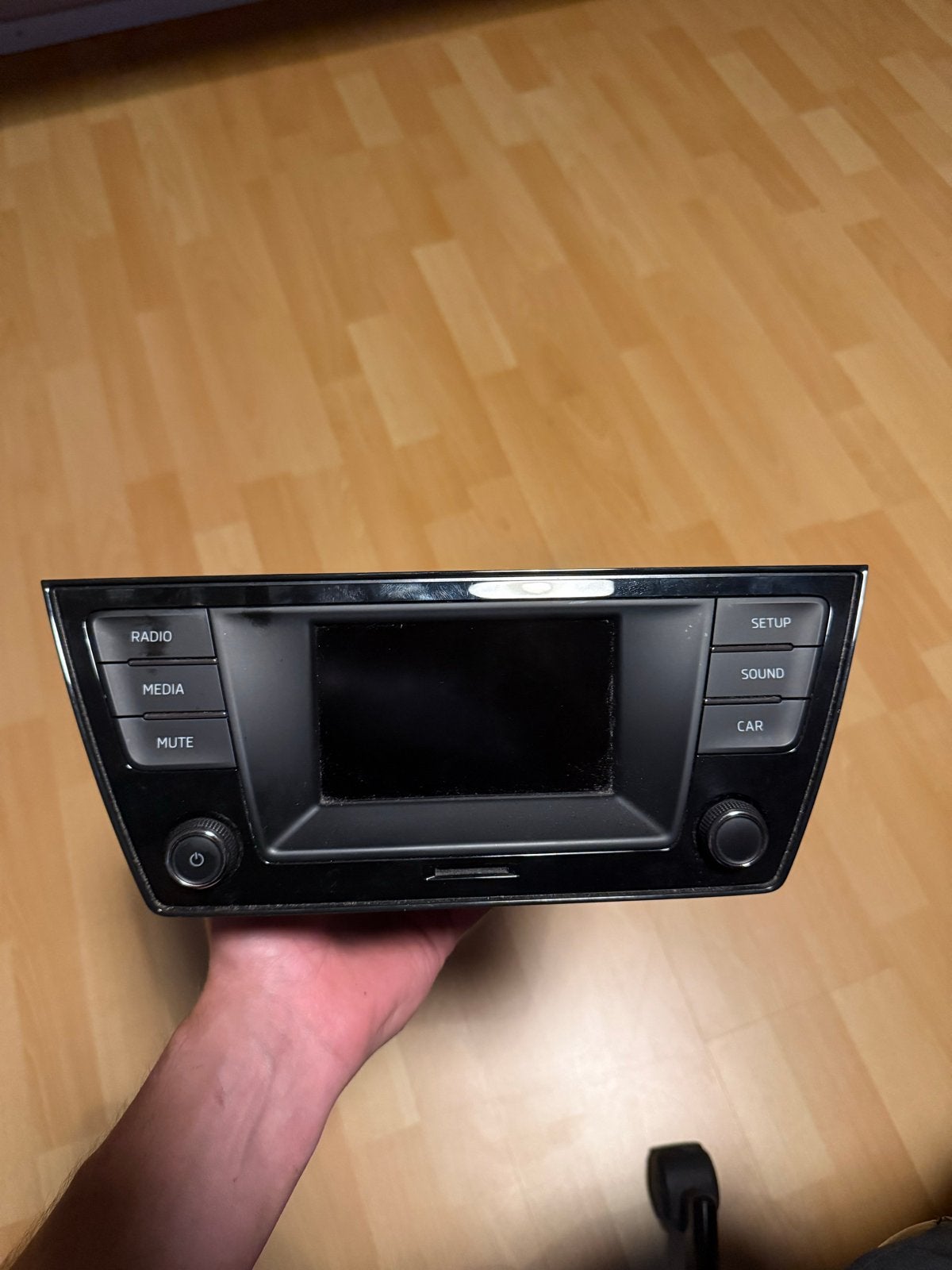 Originele Škoda Swing MIB2 Radio Navigatie 6V0035867C Fabia, Auto diversen, Autoradio's, Ophalen of Verzenden, Zo goed als nieuw
