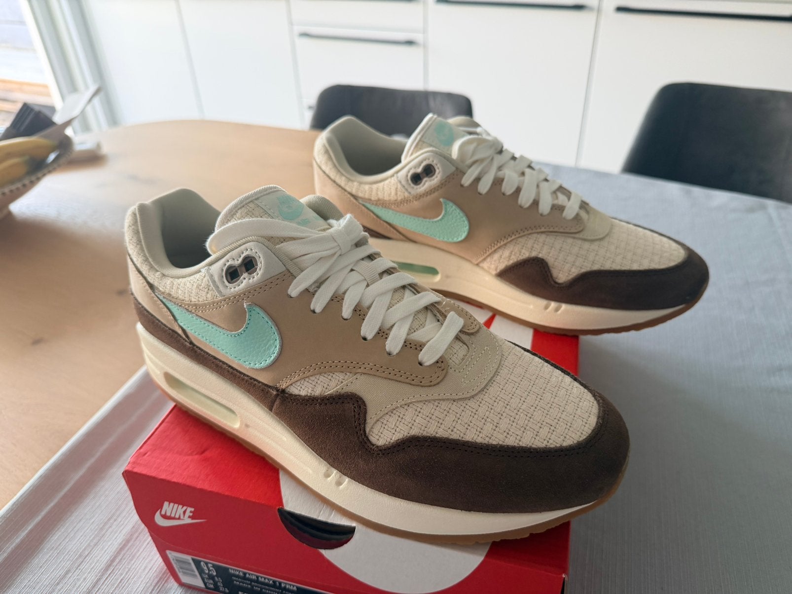 Nike air max 1 Crêpe Hemp maat 43, Kleding | Heren, Overige kleuren, Nieuw, Ophalen of Verzenden, Sneakers of Gympen