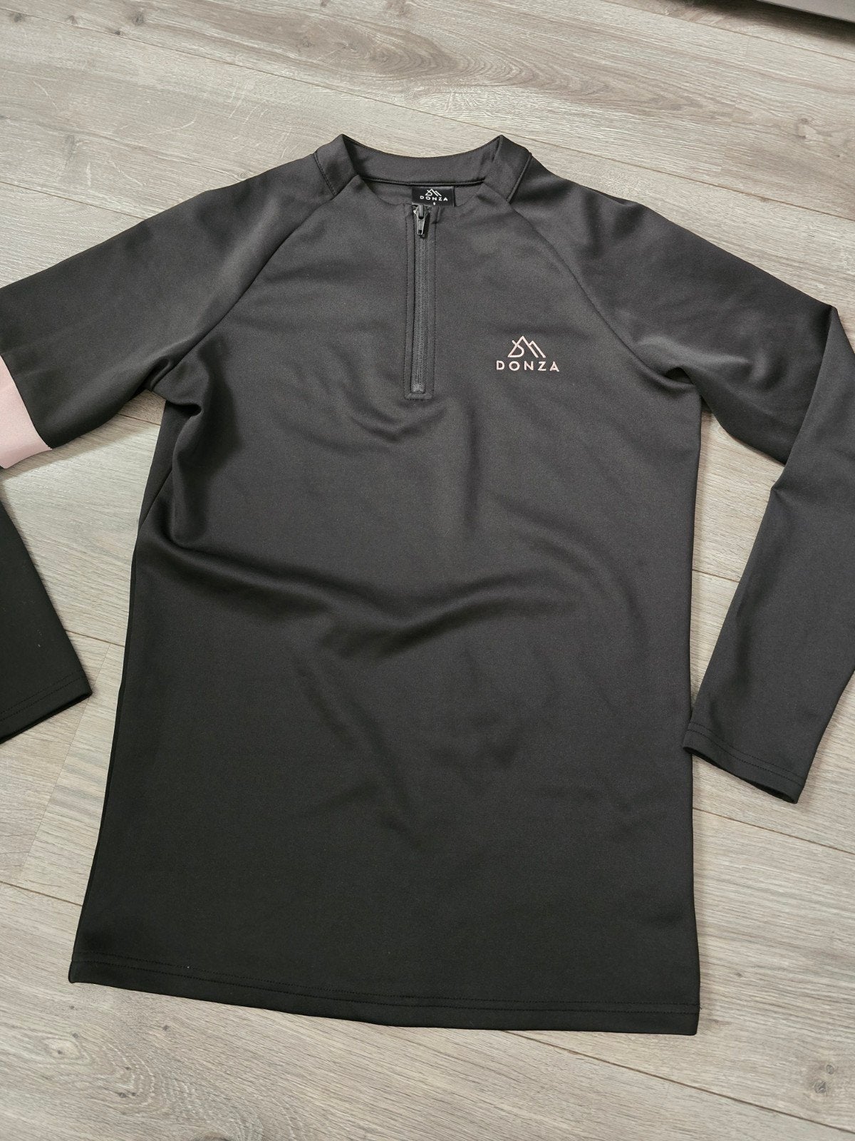 Zwart heren trui Donza, maat S (PC5), Kleding | Heren, Ophalen of Verzenden, Zo goed als nieuw, Maat 52/54 (L), Zwart