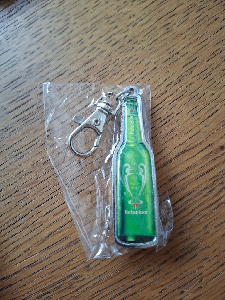 Heineken flesopener sleutelhanger - Champions League, Ophalen of Verzenden, Nieuw, Flesopener, Heineken