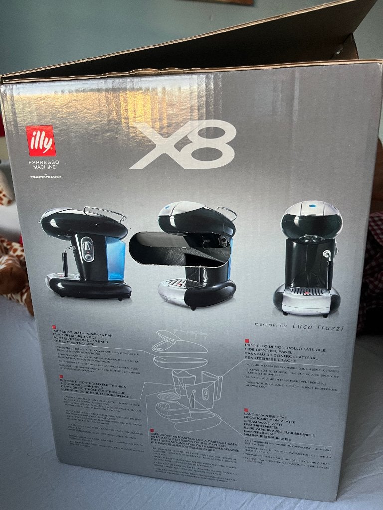 Ily x8 francisfrancis, Ophalen, Koffiepads en cups, 1 kopje, Koffiemachine