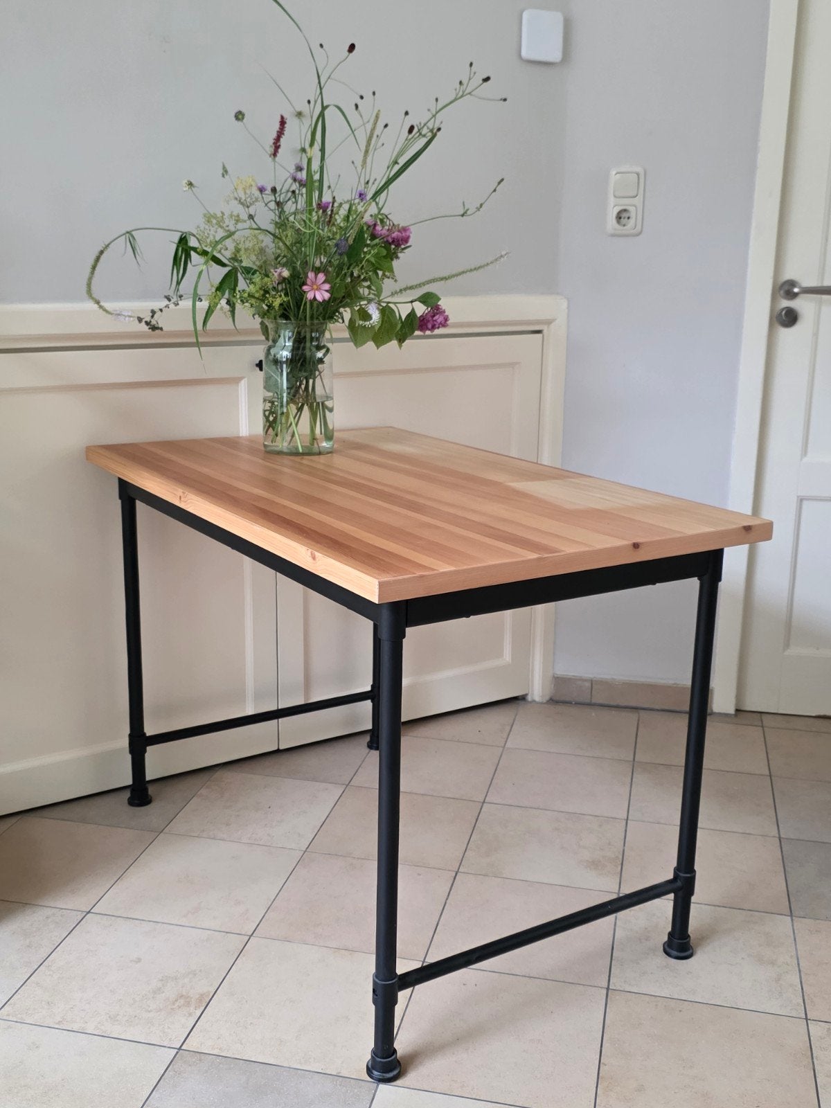 Ikea Kullaberg tafel 110x70 grenen - Zo goed als nieuw, Ophalen
