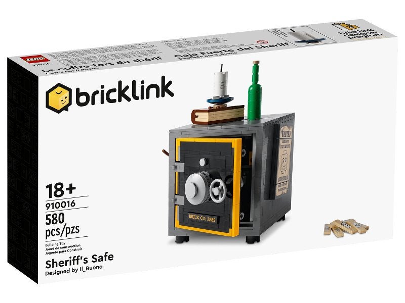 Lego Bricklink Sheriff’s Safe nr 910016, Lego, Lego, Overige thema's, Lego