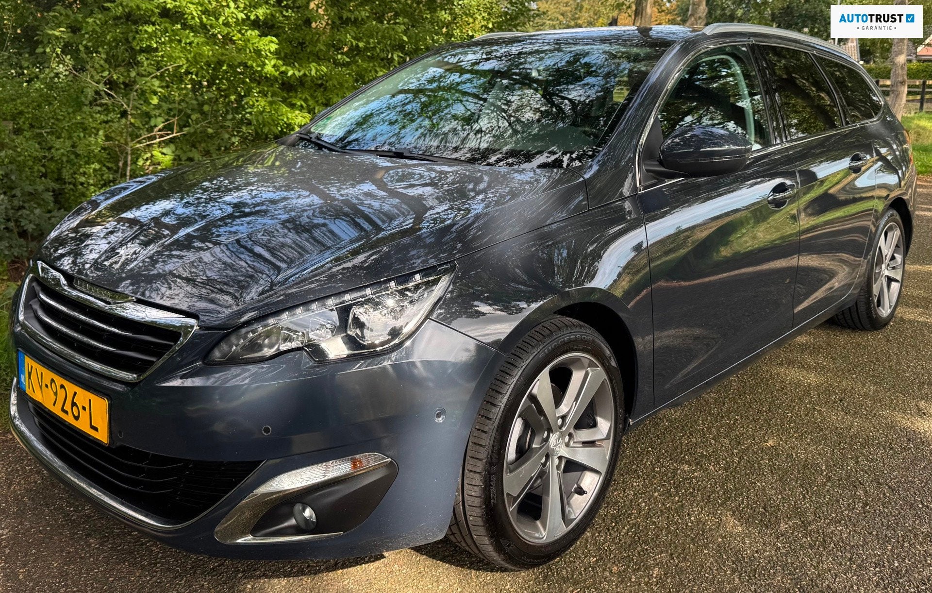 Peugeot 308 SW 1.2 PureTech GT-line 2016 NAVI DAB+ MASSAGE S, Auto's, Dealer onderhouden, Adaptive Cruise Control, Gebruikt, 1199 cc