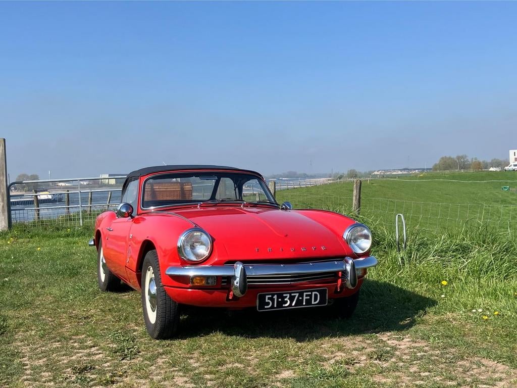 Triumph Spitfire 1.3 MK III 1968 gerestaureerd Origineel NL, foto 7