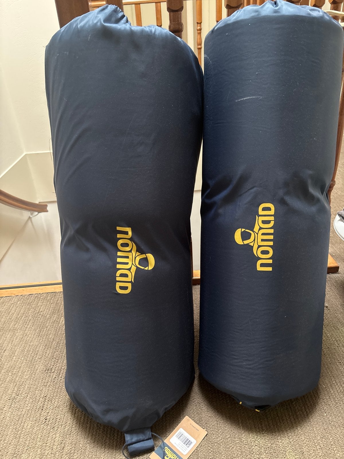 Nomad Allround XW 10.0 mat - Zelfopblazende slaapmat, Caravans en Kamperen, Slaapmatten, Zo goed als nieuw, 1-persoons, Ophalen of Verzenden