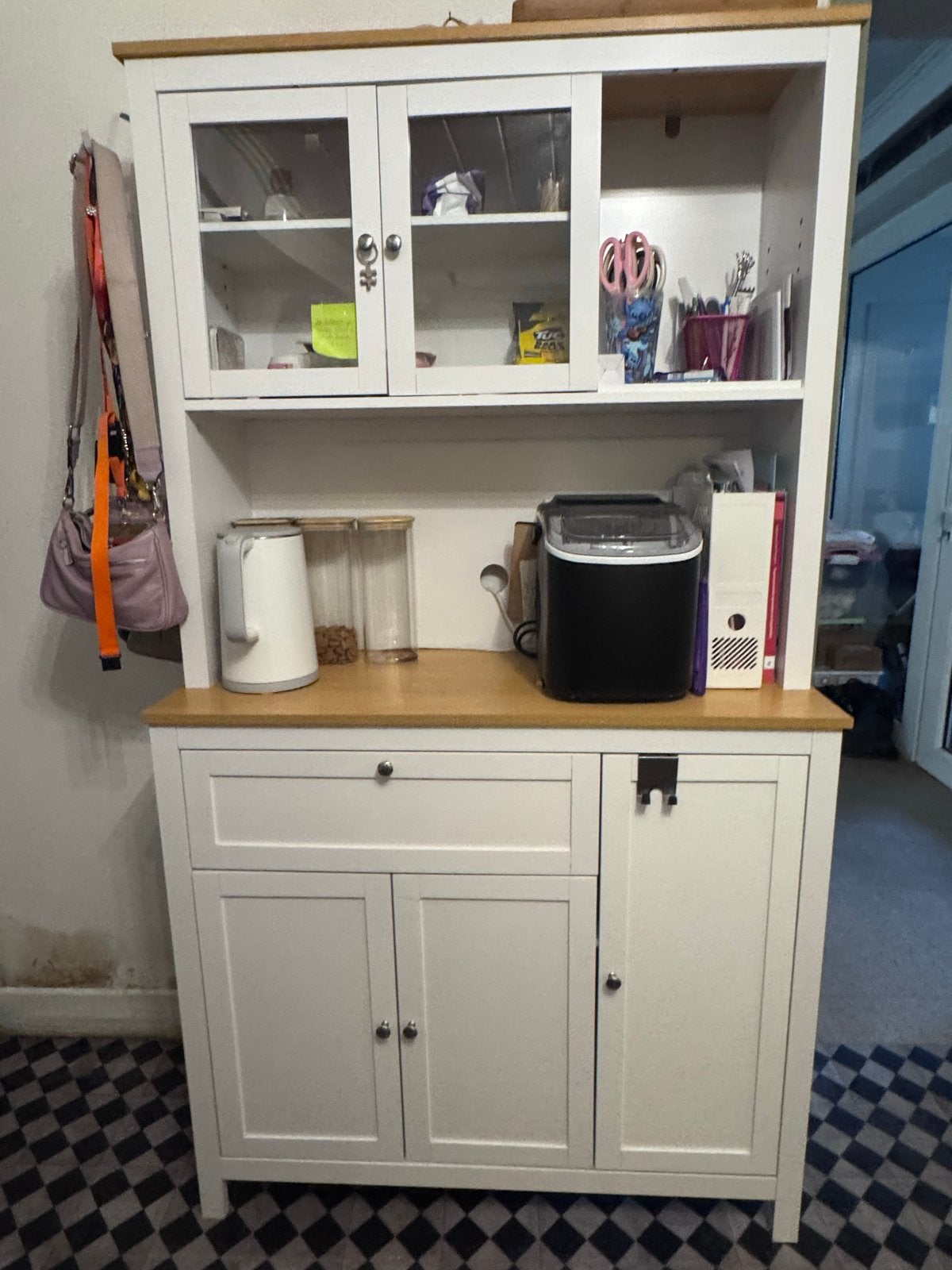 Leuke kast voor keuken of woonkamer - 180x100x40cm, Ophalen, Gebruikt, 100 tot 150 cm, Met lade(s)