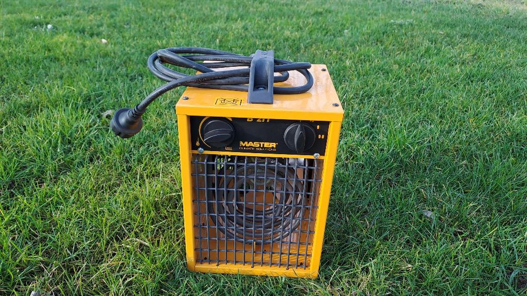 Master B2-IT elektrische heater, zo goed als nieuw!, 30 tot 80 cm, Mertstraat 5, Kachel, Ophalen of Verzenden
