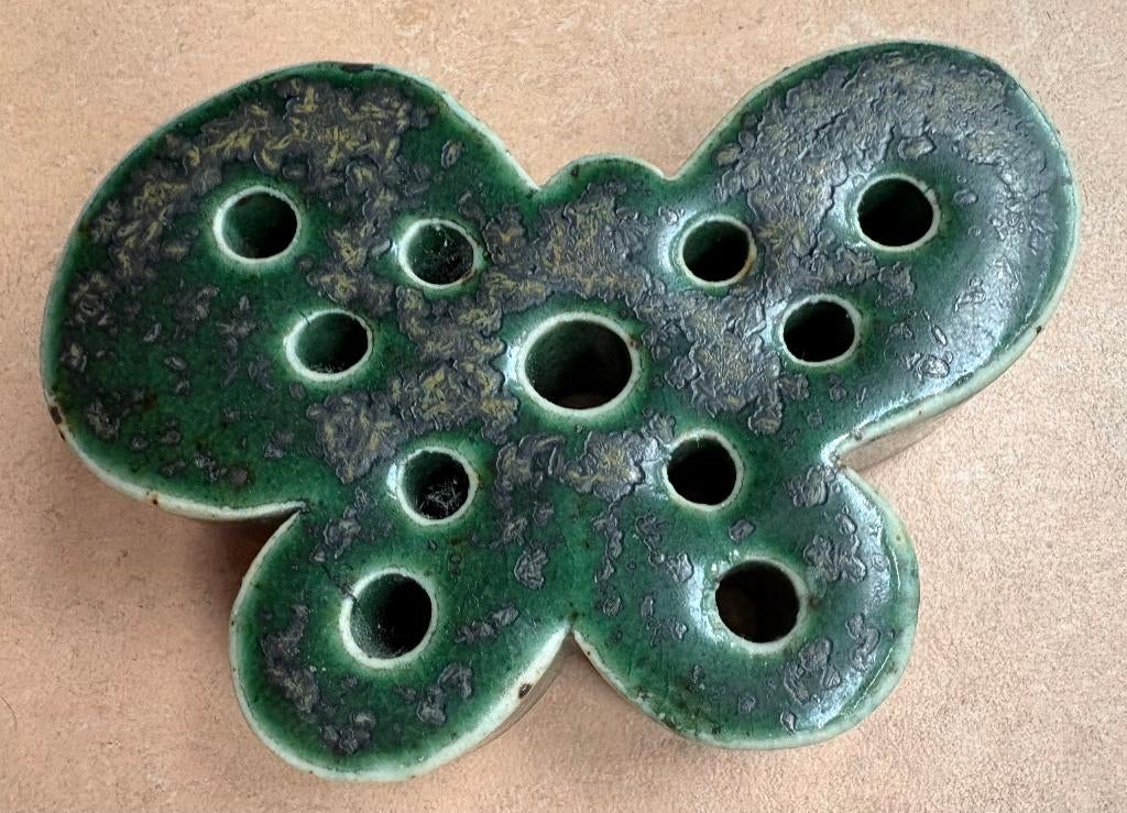 Fraaie bloemsteker in de vorm van een vlinder, China, Ophalen of Verzenden