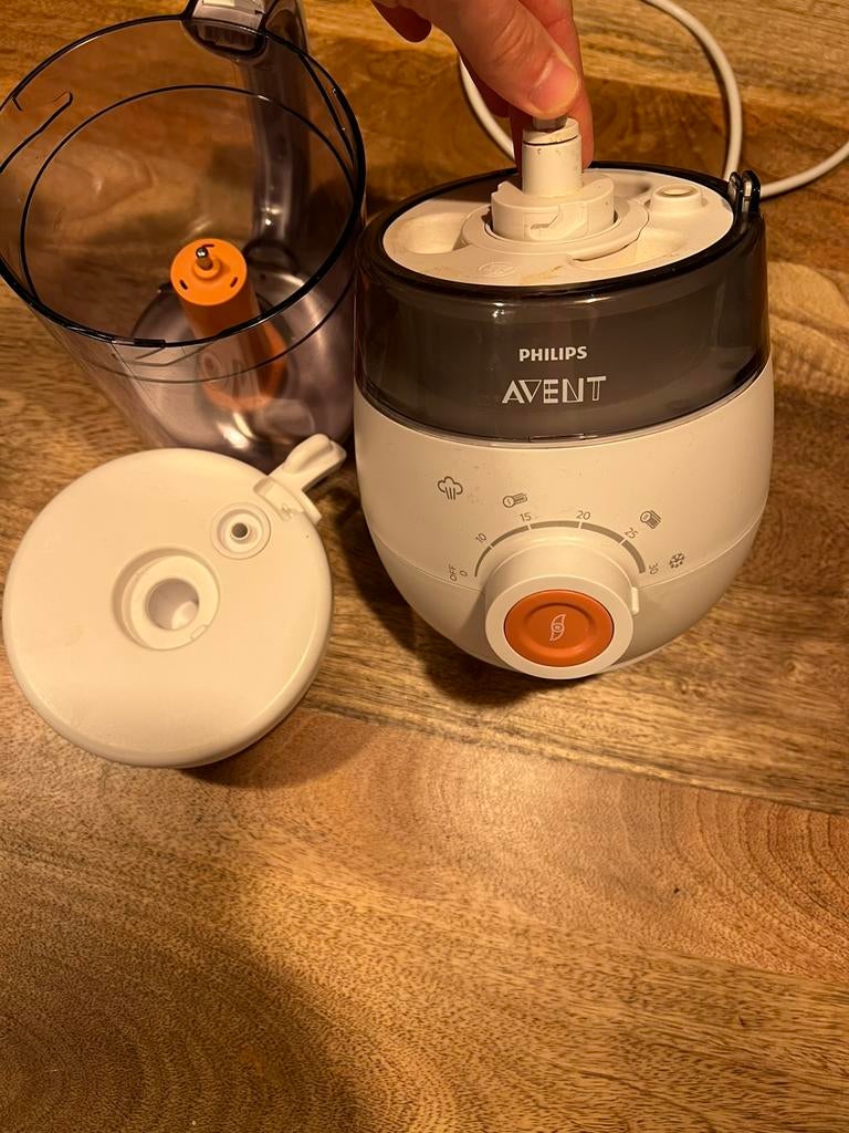 Philips Avent stomer/blender, Ophalen of Verzenden, Gebruikt, Vaatwasserbestendig, 3 snelheden of meer