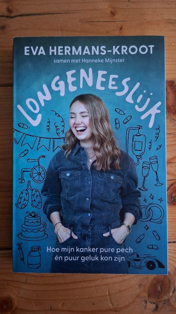 Leesboek Longeneeslijk, Boeken, Biografieën, Ophalen, Zo goed als nieuw, Overige
