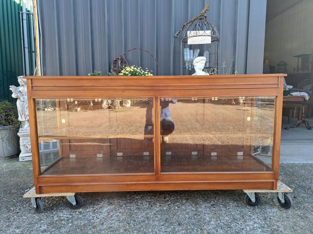 Klassieke toonbank, vitrinekast, dressoir, Ophalen, Zo goed als nieuw, 25 tot 50 cm