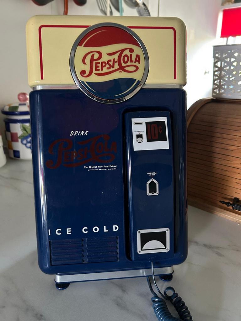 Retro Telefoon Jaren 50 Stijl pepsi, Ophalen of Verzenden, Zo goed als nieuw, Gebruiksvoorwerp
