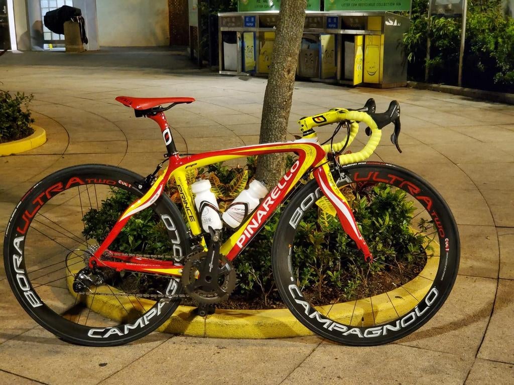 Pinarello Prince A.Valverde Limited Edition 56cm, Fietsen en Brommers, Carbon, Zo goed als nieuw, Meer dan 20 versnellingen, 53 tot 57 cm