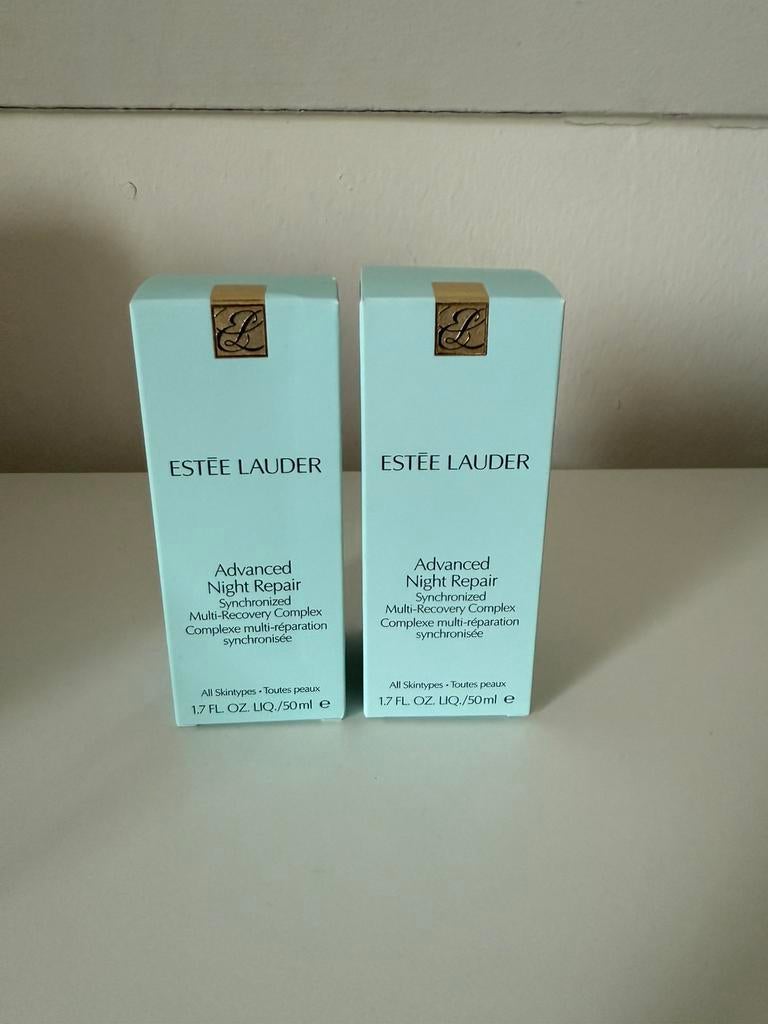 Estee Lauder Advanced Night Repair Serum 50ml (2x), Ophalen of Verzenden, Nieuw, Gehele gezicht, Verzorging