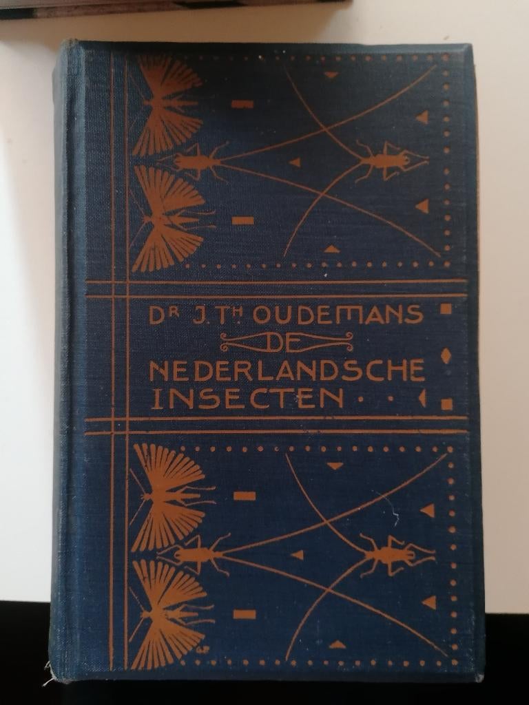 ENTOMOLOGIE Oudemans Nederlandsche Insecten 38 steendrukken, Ophalen of Verzenden, Zo goed als nieuw, ENTOMOLOGIE Oudemans Nederlandsche Insecten 38 steendrukken