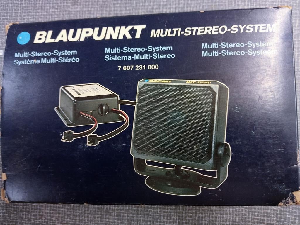 Blaupunkt Multi Stereo Systeem
7607231000
60Watt, Nieuw, Ophalen of Verzenden, Nb, Nb