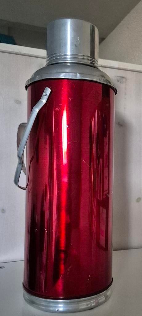 Vintage Chinese Thermoskan - Rood, Ophalen, Gebruikt