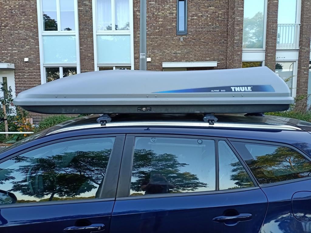 Thule Dakkoffer XXL huren + dakdragers Toyota Touring Sport, Ophalen, Gebruikt