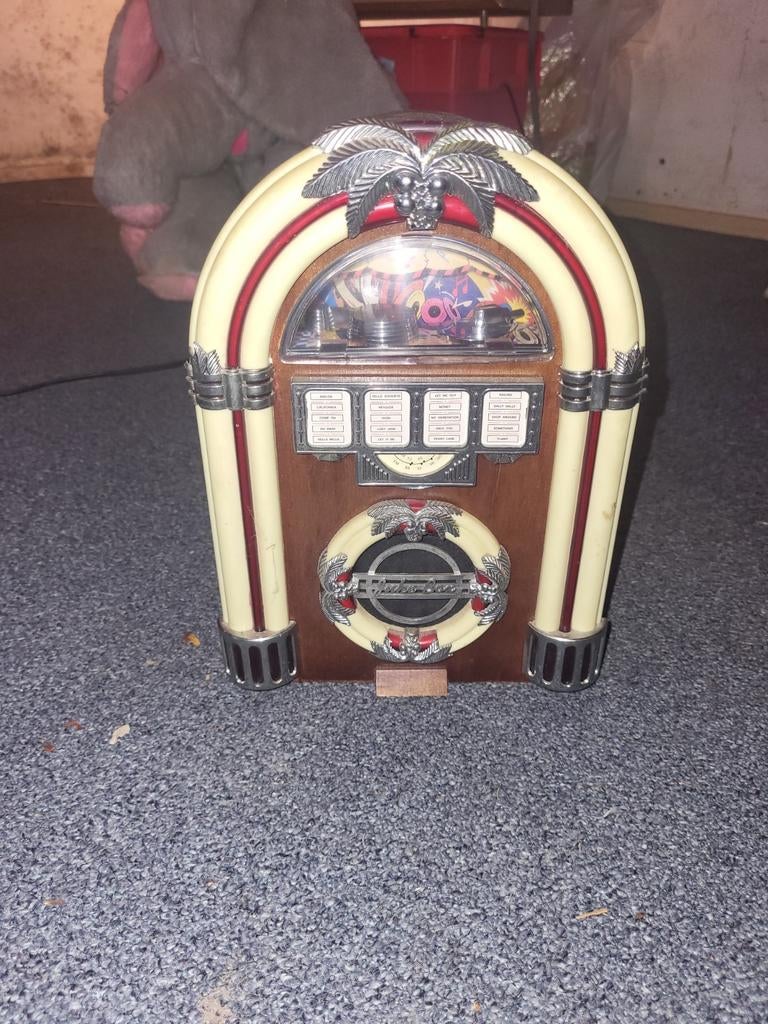 Vintage mini jukebox, Verzamelen, Automaten | Jukeboxen, Ophalen of Verzenden, 1970 tot heden, Overige merken