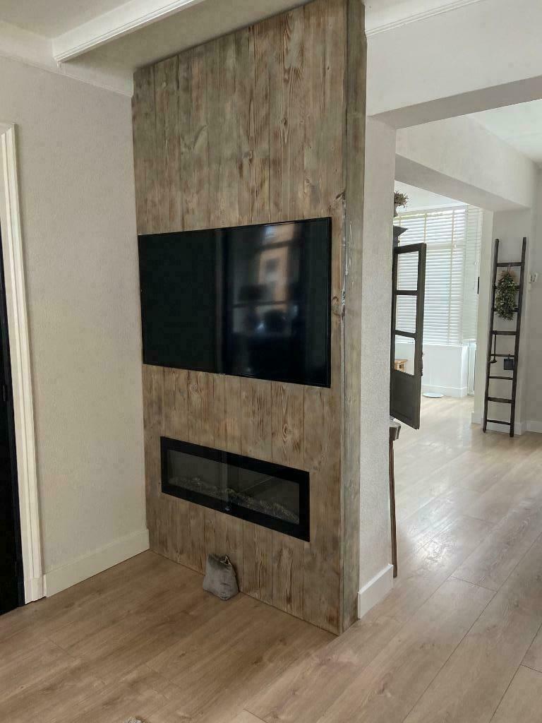 tv wandmeubel klep deur cinewall op maat elke kleur 149, Ophalen of Verzenden, Nieuw