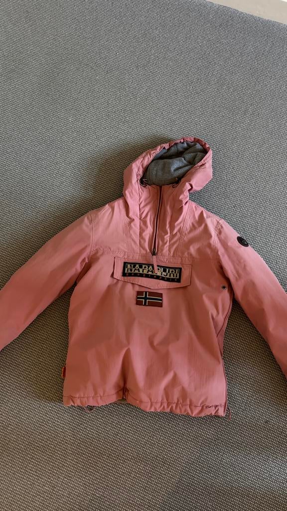 Napapijri Ski Jas Dames Maat S Roze, Ophalen of Verzenden, Zo goed als nieuw, Maat 36 (S), Jack