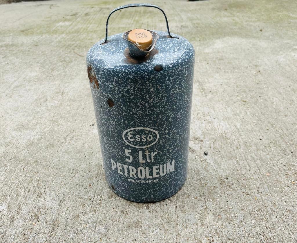 Vintage Esso Petroleumkan 1945-1970, Ophalen of Verzenden