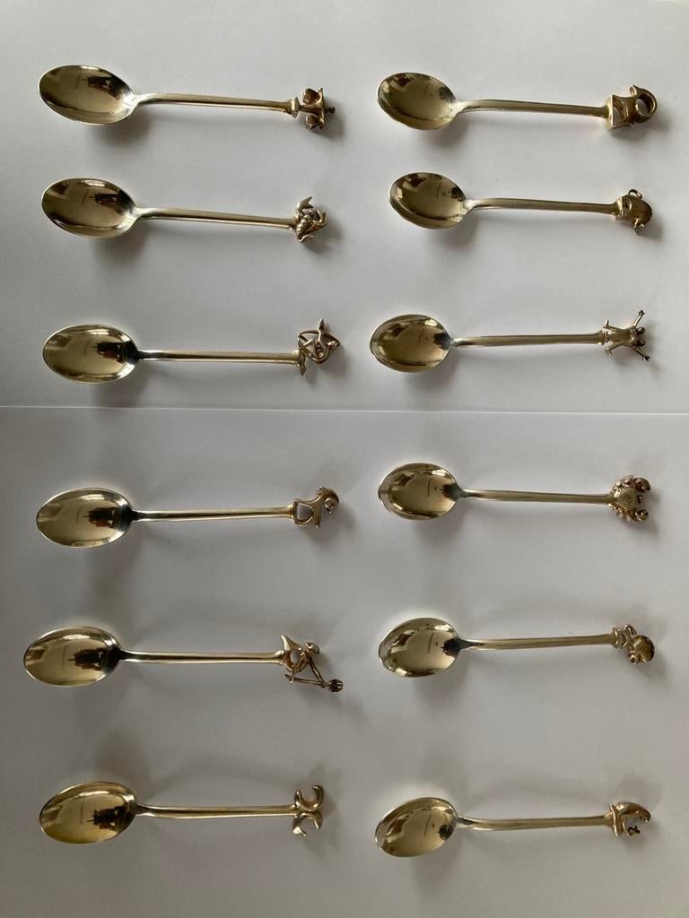verzilverde lepeltjes, Ophalen, Zilver