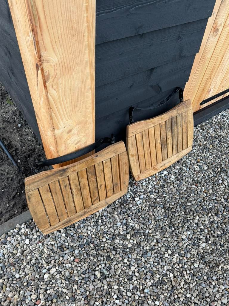 2x BIG GREEN EGG zeiplanken, Ophalen of Verzenden, Gebruikt