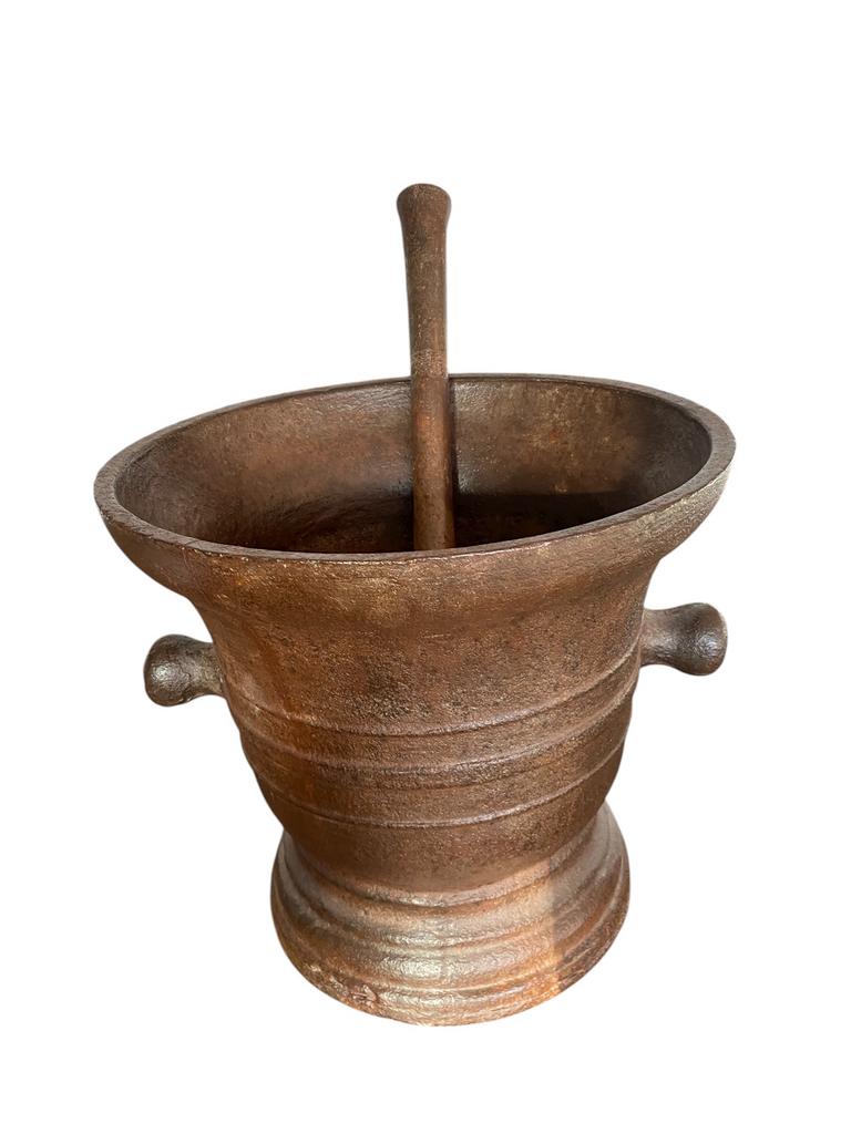 Grote vijzel., Antiek en Kunst, Ophalen of Verzenden