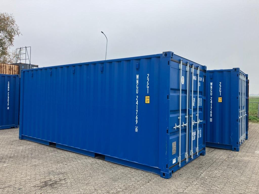 ACTIE! 20 FT zeecontainer opslagcontainer NIEUW € 1850,00, Ophalen of Verzenden
