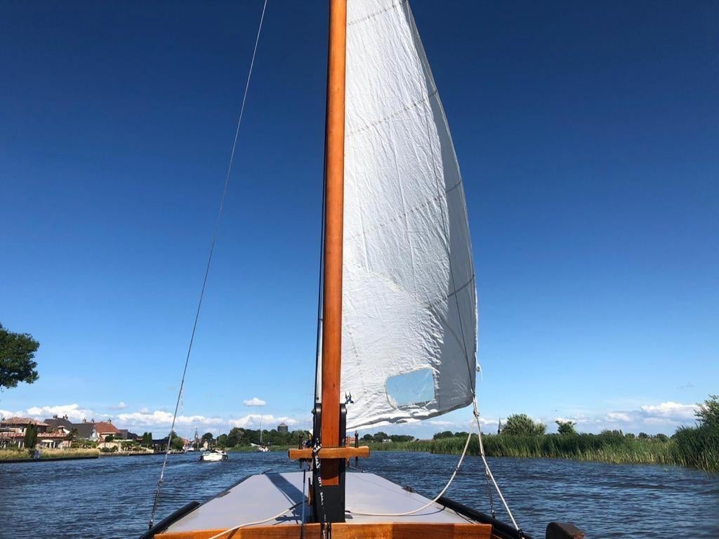 Schouw (open visserman), Watersport en Boten, Ophalen, Gebruikt, Staal, 6 meter of meer