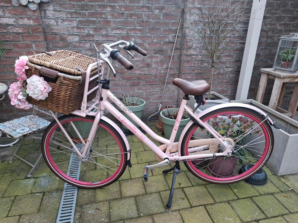 Roze Gazelle damesfiets VERKOCHT, Ophalen of Verzenden, Zo goed als nieuw, Versnellingen