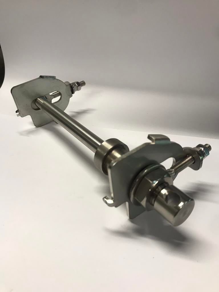 RVS Kreidler assen kettingspanners en holle as (wiel - blok), Ophalen of Verzenden, Blok