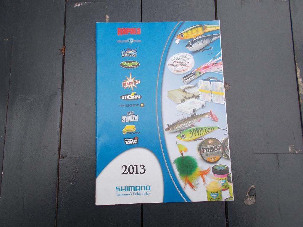 Shimano kunstaas catalogus 2013, Verzenden, Zo goed als nieuw, Kunstaas