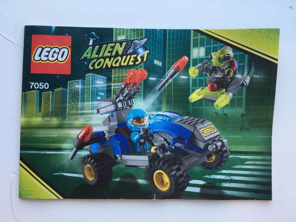 Lego Alien Conquest 7050 - Compleet!, Kinderen en Baby's, Speelgoed | Duplo en Lego, Ophalen of Verzenden, Zo goed als nieuw, Complete set