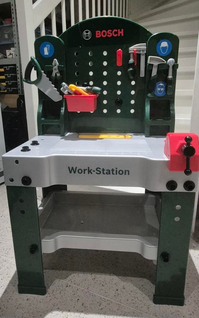 Bosch Kinder Werkbank, Ophalen, Gebruikt