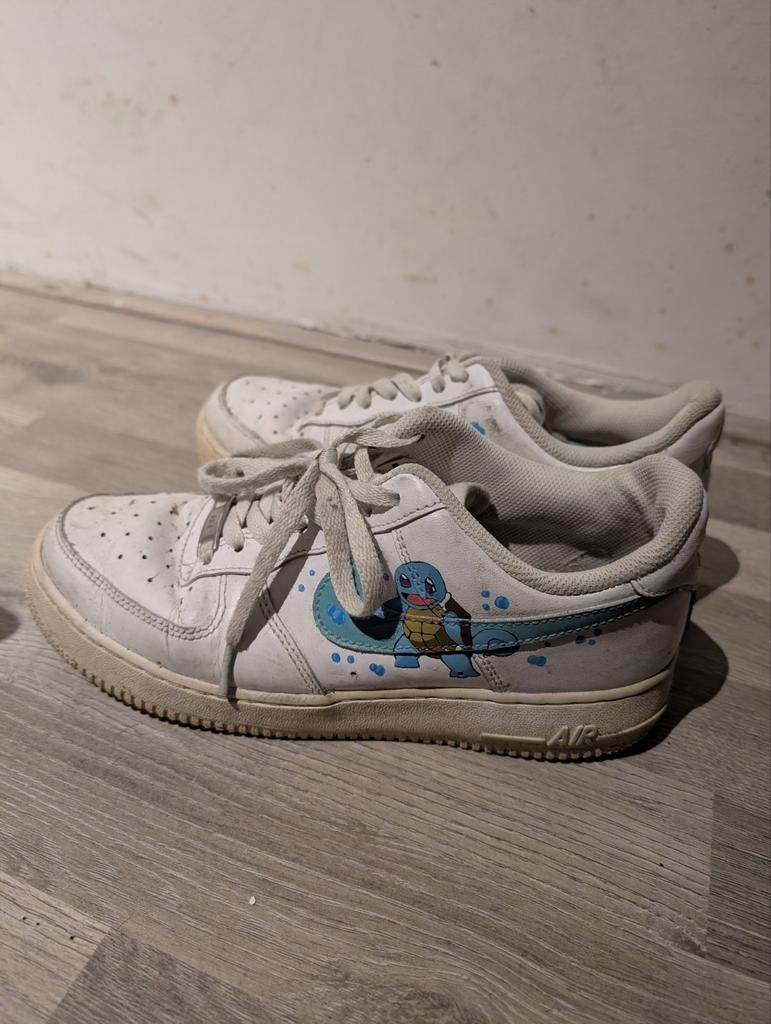 Nike Air Force 1 Custom Pokémon Schoenen, Ophalen of Verzenden, Gedragen, Wit