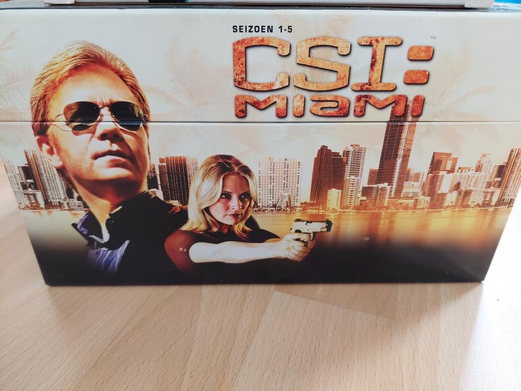 CSI Miami complete serie, Cd's en Dvd's, Ophalen, Vanaf 16 jaar, Boxset, Zo goed als nieuw