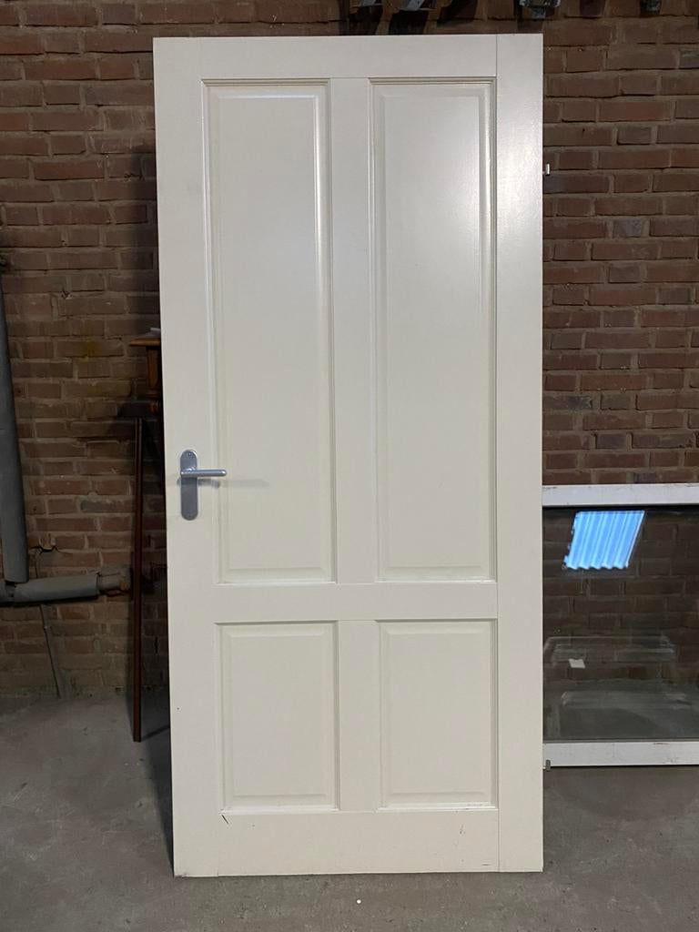 MDF BINNENDEUREN OPDEK PANEEL (93X210), Ophalen, 80 tot 100 cm, Binnendeur, Zo goed als nieuw