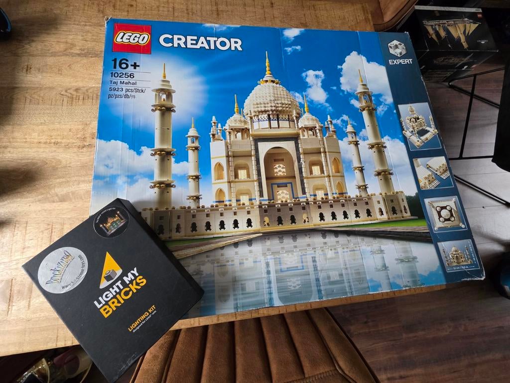 LEGO Creator Taj Mahal 10256 - Met verlichting!, Ophalen, Zo goed als nieuw
