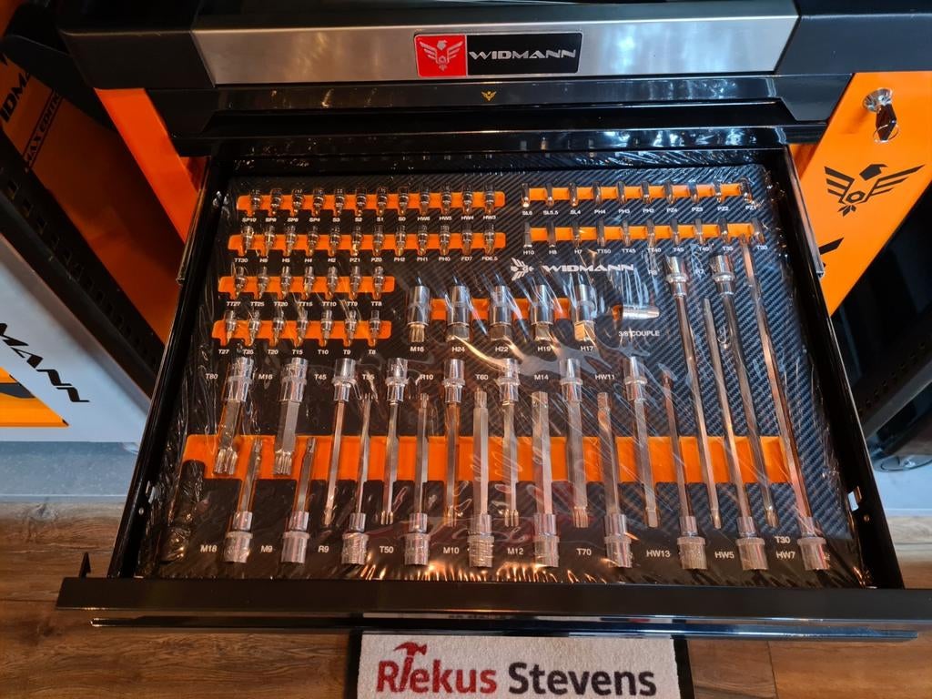 widmann gereedschapwagen 7 laden vol gereedschap, Ophalen of Verzenden, Nieuw