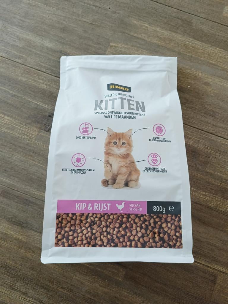 Kitten brokjes, gratis op te halen!, Ophalen, Kat