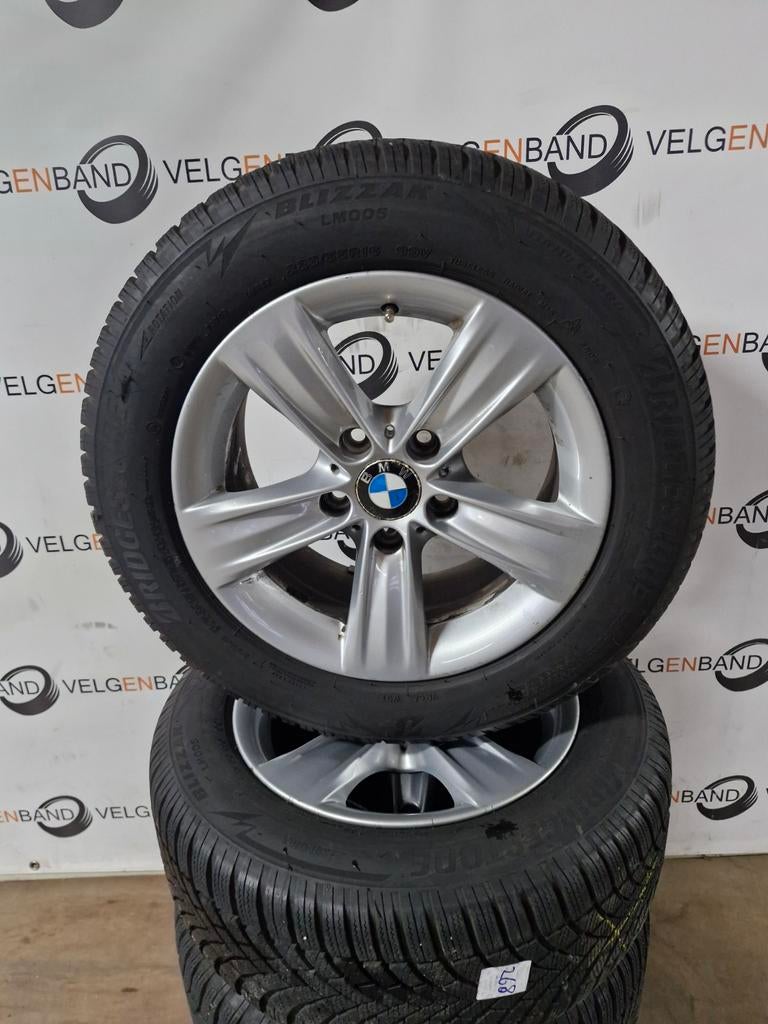Winterset Bmw 3 serie f30 f31 225 55 16 5x120 72.5 winter, Auto-onderdelen, Banden en Velgen, Gebruikt, 16 inch, Banden en Velgen