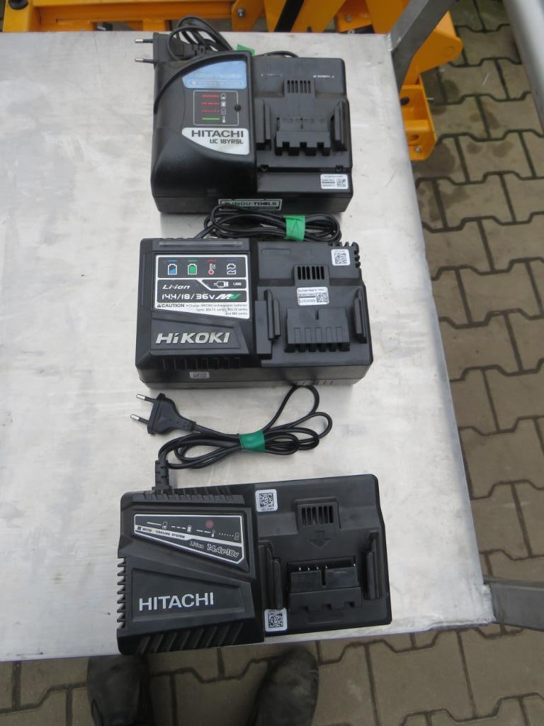hitachi hikoki acculader diverse types voor schuifaccu, Gebruikt, Zandhaarweg, Hikoki.nl, Hikoki