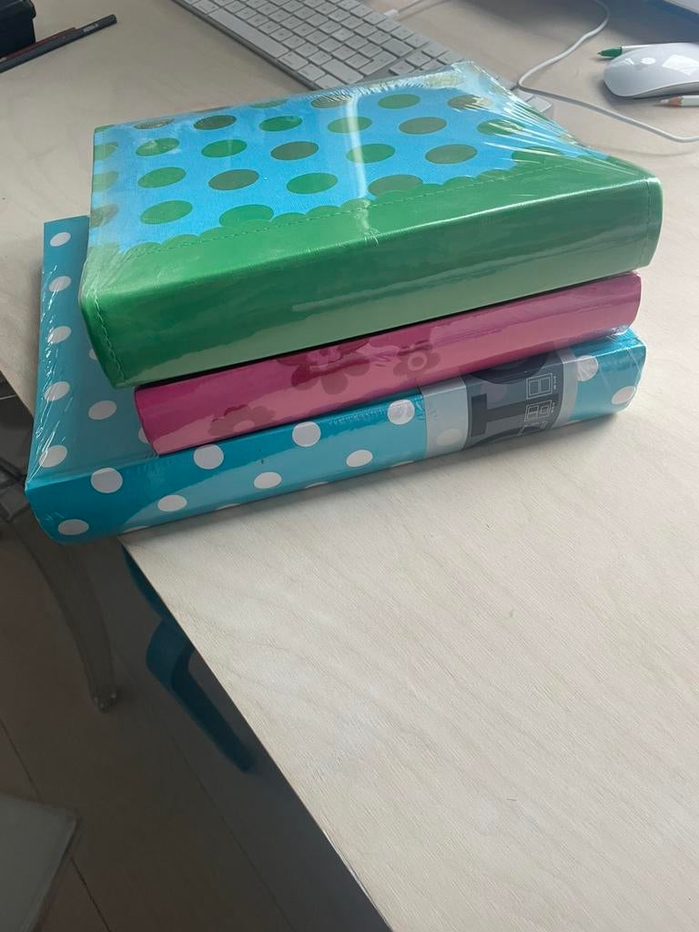 3 nieuwe ingepakte fotoalbums Hema, Ophalen of Verzenden, Nieuw