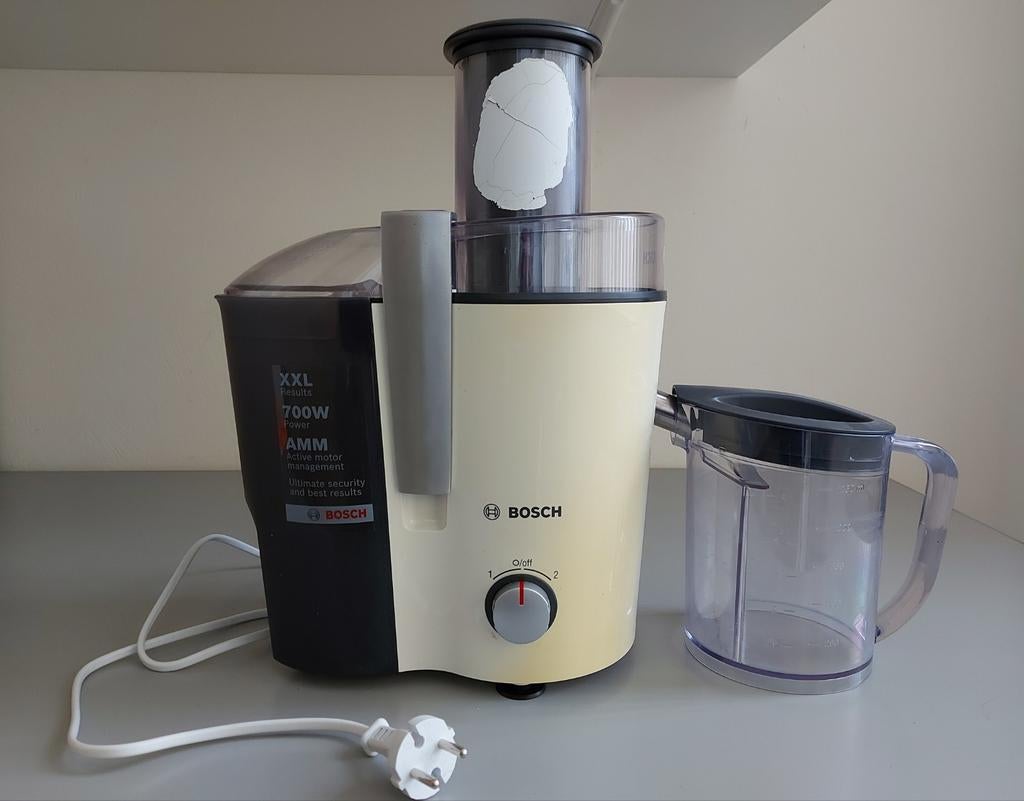 Bosch FD 9309 Foodprocessor met Maatkan, Ophalen, Gebruikt, Elektrisch, Sapcentrifuge