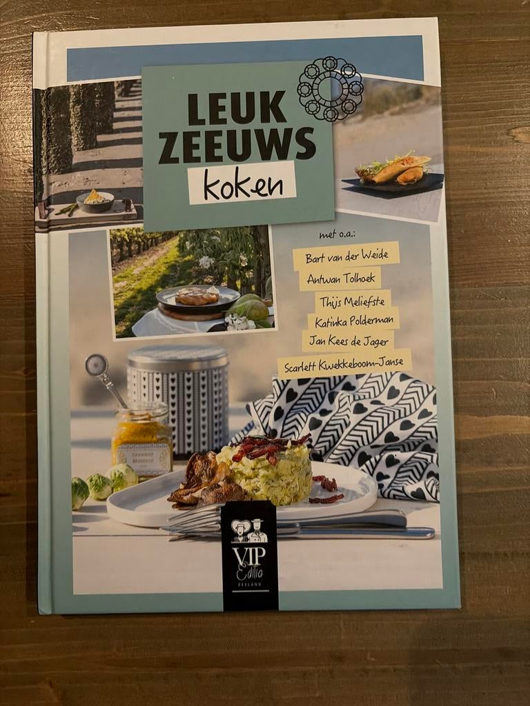 Leuk Zeeuws Koken - VIP Editie Zeeland, Vegetarisch, Voorgerechten en Soepen, Ophalen of Verzenden, Zo goed als nieuw