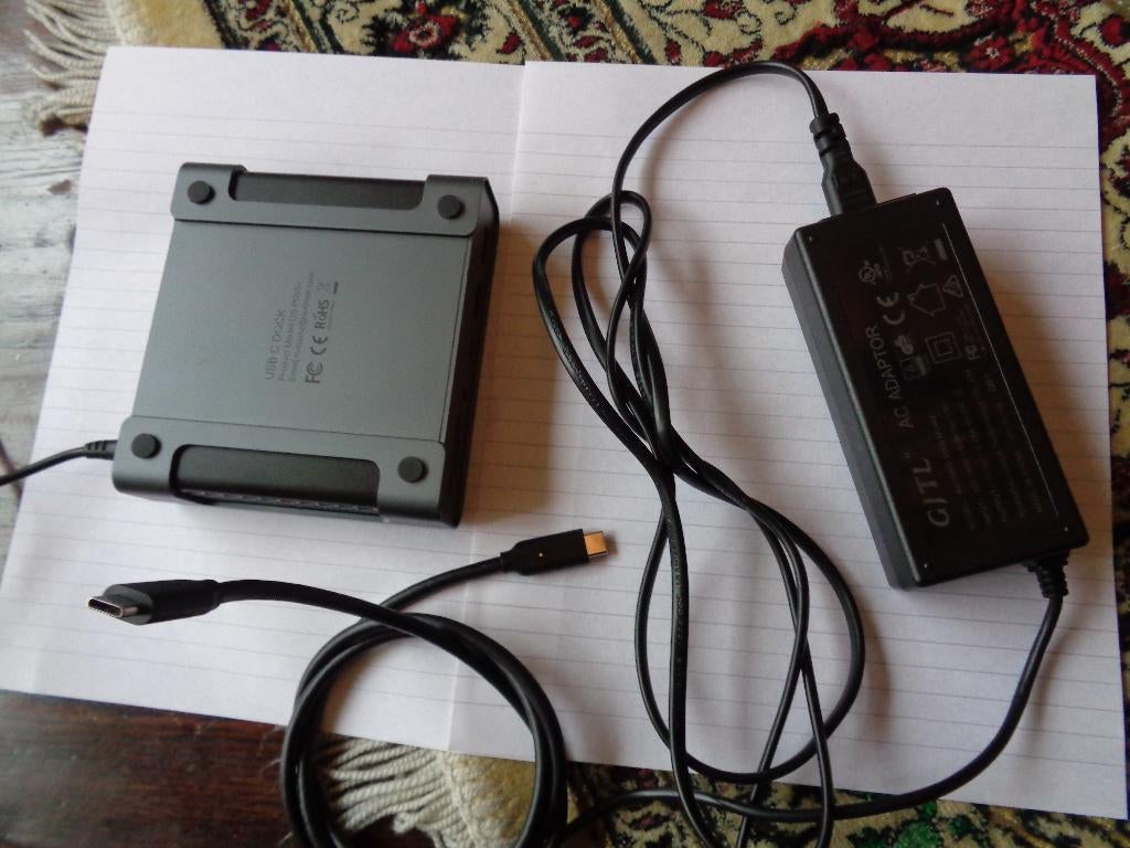 Docking Station USB C-Dock DS-P05S+, Ophalen, Docking station, Laptop, Nieuw