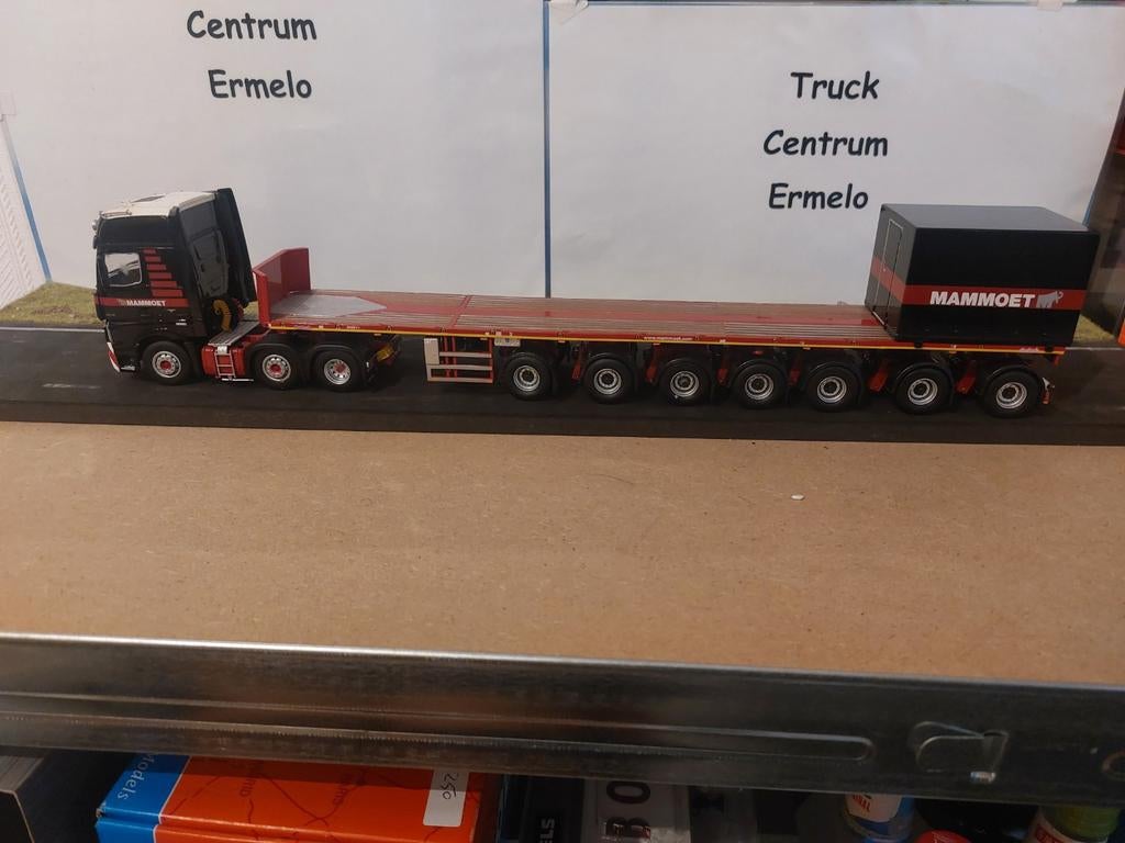 Mammoet mb arocs streamspace 6x4+7axle ballast trailer, Hobby en Vrije tijd, Ophalen of Verzenden, Nieuw, Bus of Vrachtwagen, Tekno